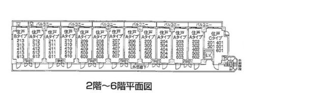 ヴェルステージ大森西の区画図