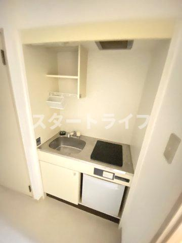 大阪市淀川区西中島６丁目の賃貸マンションのキッチン