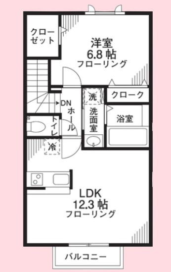プリンシパル東川口の間取り