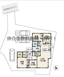 【間取り】 | 神戸市垂水区舞子坂3丁目　新築戸建　仲介手数料無料！ | 垂水区舞子坂3　新築　仲介手数料無料！
