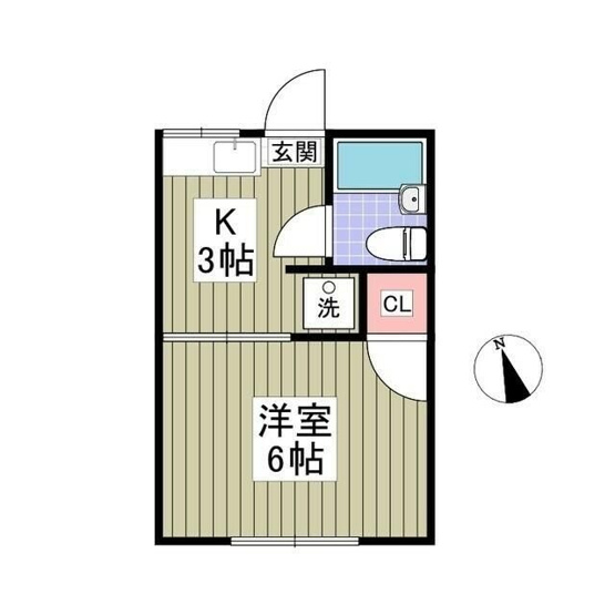 【間取り】 | レピュート高岡Ｂ