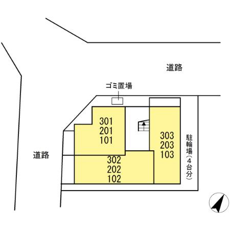【区画図】 | アリビオ南大沢