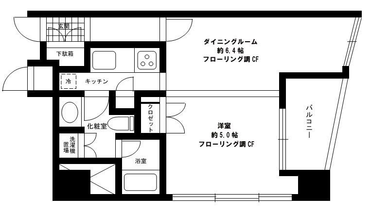グランドメゾン千駄木の間取り