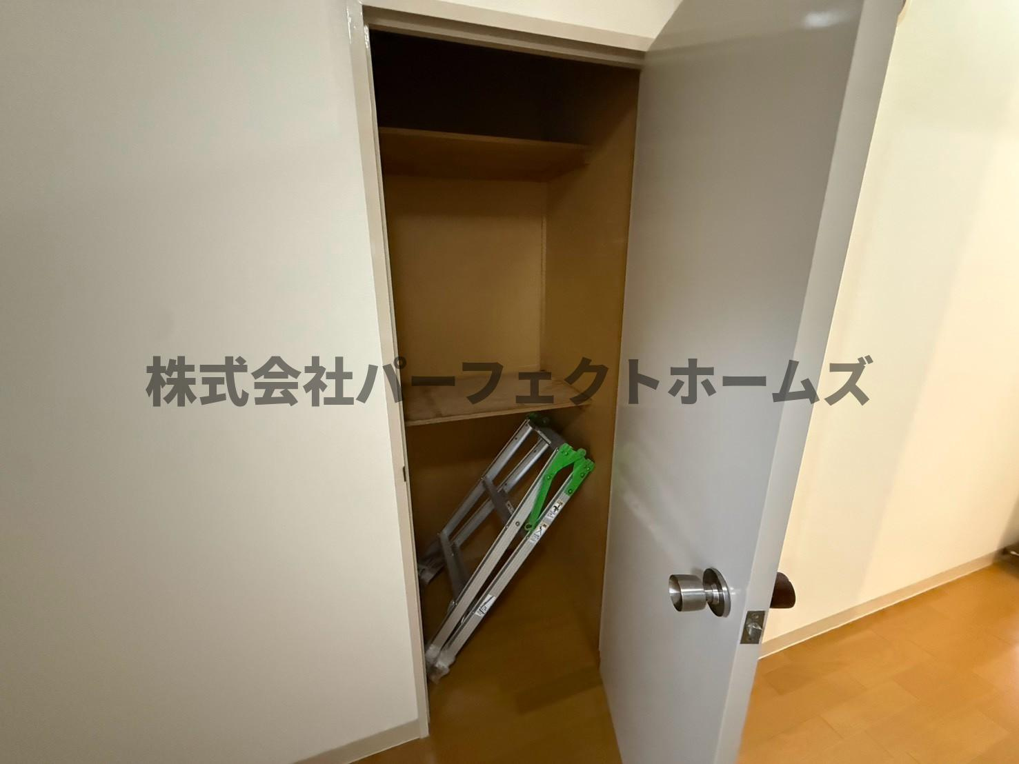 寝屋川東ファミリータウン東二番館の収納|十分な収納スペースがあります