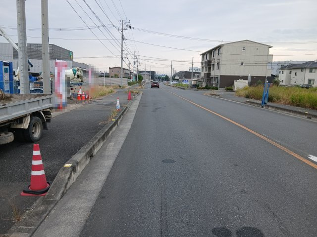リーブルガーデン．Ｓ　深谷国済寺　の前面道路含む現地写真|現地前面道路（2026年10月20日）撮影