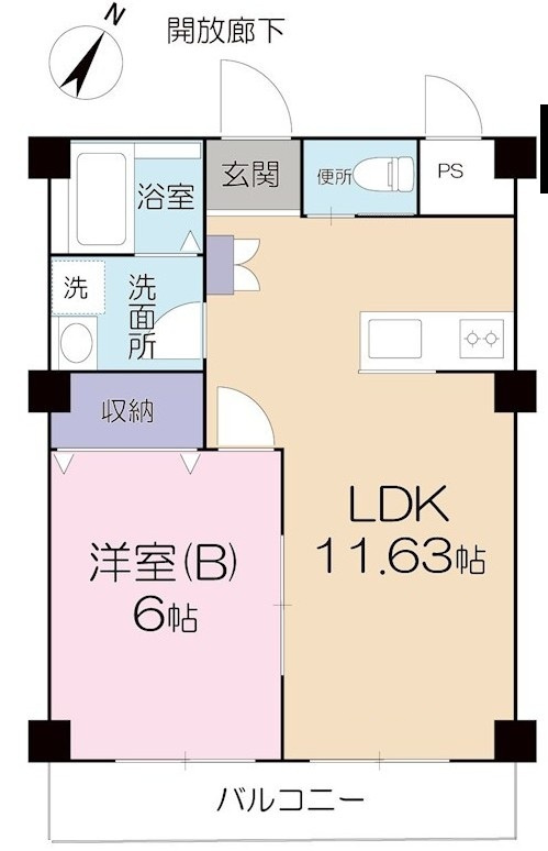 マイソン・ビエラ　　ＭＡＩＳＯＮ　ＶＥＲＲＥの間取り