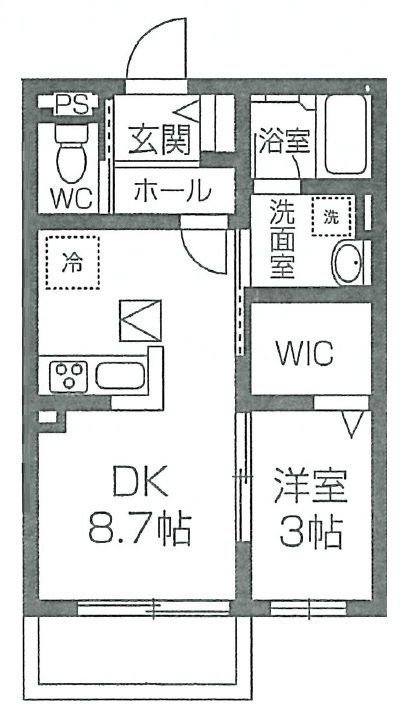 エスポワールの間取り