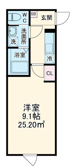 GRADUS大和田町の間取り
