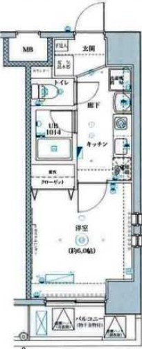 スパシエルクス大宮の間取り