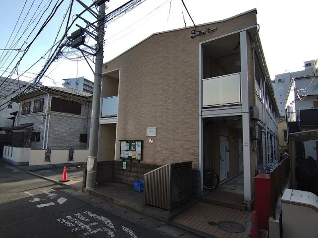 レオパレスアプリコットのその他|玄関側共用廊下