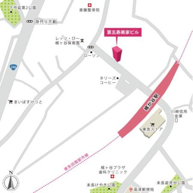 第五寿美家ビルの地図