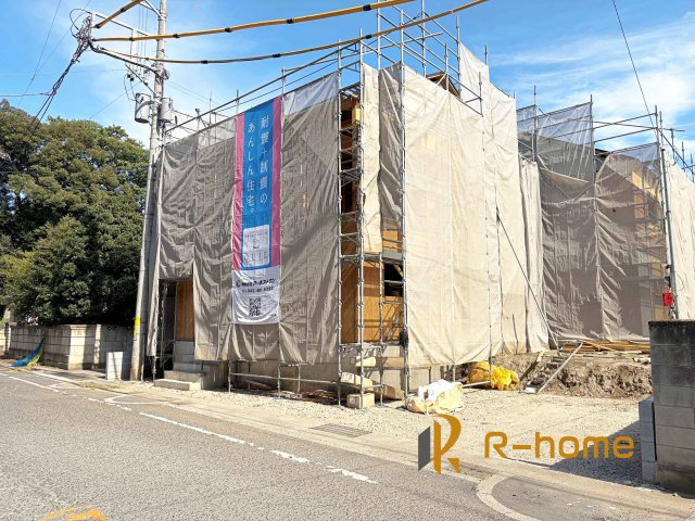 古河市宮前町第10　新築戸建て　1号棟の外観|2026年12月完成予定！近隣の同仕様完成物件をご見学いただけます♪