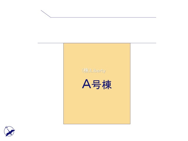 土浦市烏山4丁目　新築戸建の区画図