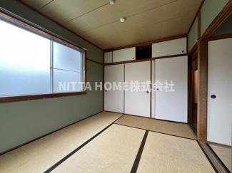 丹波市柏原町挙田の賃貸マンションの収納|和室は6帖二間あります＊押入収納あります☆彡
