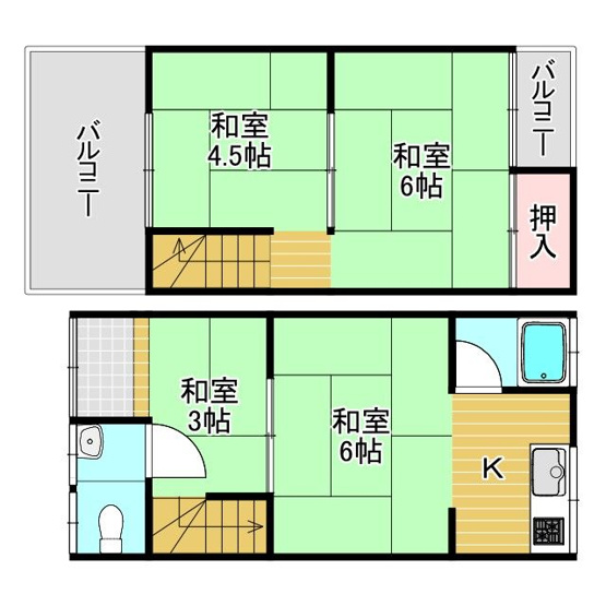 【間取り】 | 高石市加茂テラス
