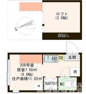 【間取り】 | クリエイティブテラス東葛西