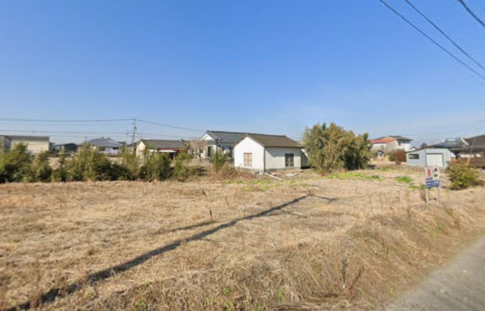 都城市安久町の売地の外観