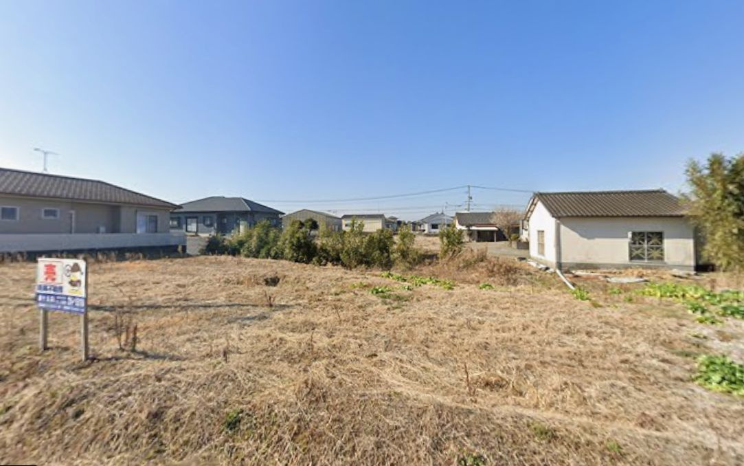 都城市安久町の売地の外観
