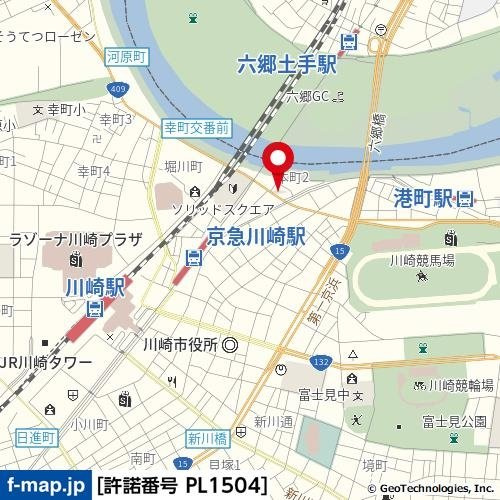 【地図】 | ハーモニーレジデンス川崎