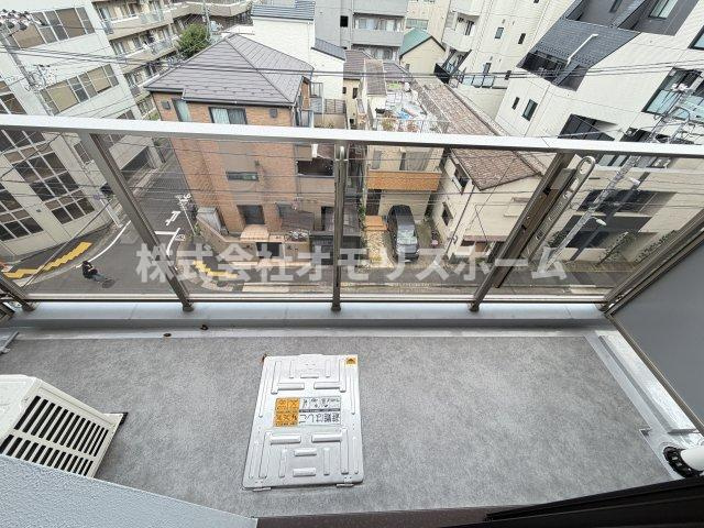 ルミーク大森のバルコニー