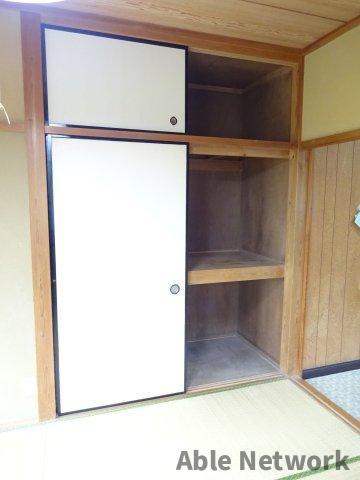 平泉アパートの収納