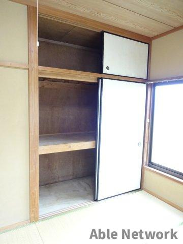 平泉アパートの収納