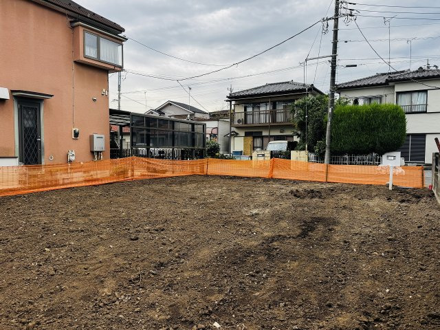 八王子市　諏訪町　新築一戸建て　０１期の外観|～太陽光パネル搭載　並列2台駐車可能　エアコン装備の新築一戸建て～