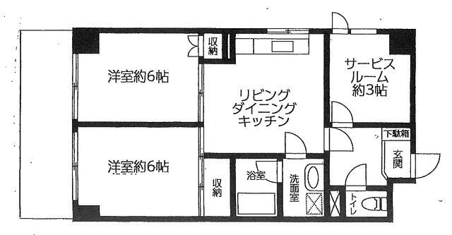【間取り】 | レジデンス西千葉　イースト棟