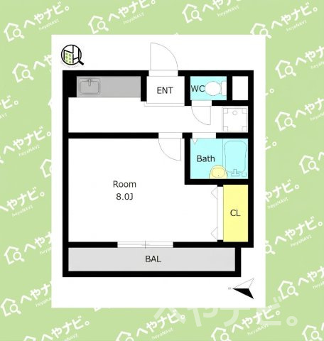 【間取り】 | マンションブリッジ88