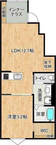 GROOM泗水Bの間取り