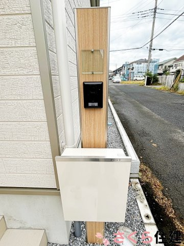 宇都宮市竹林町163番　A号棟の玄関