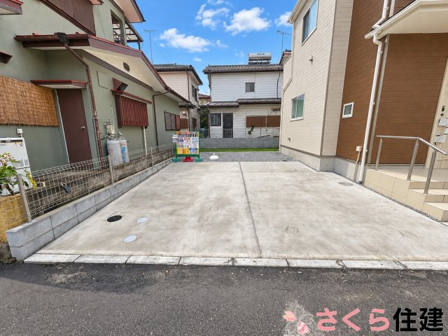 宇都宮市竹林町163番　A号棟の駐車場