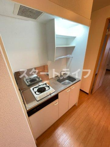 大阪市東淀川区東中島１丁目の賃貸マンションのキッチン
