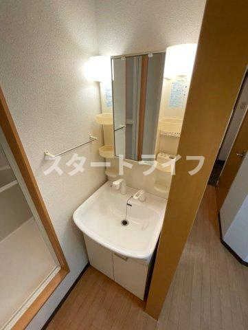 大阪市東淀川区東中島１丁目の賃貸マンションの洗面所