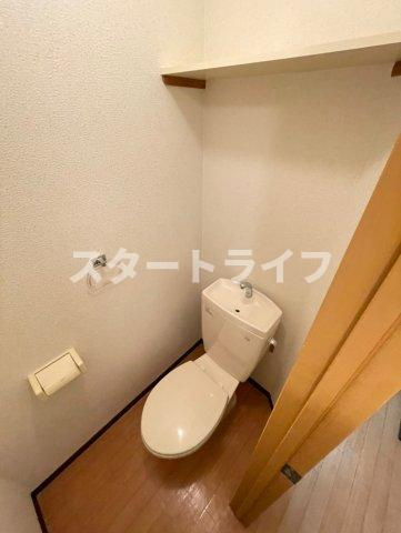 大阪市東淀川区東中島１丁目の賃貸マンションのトイレ