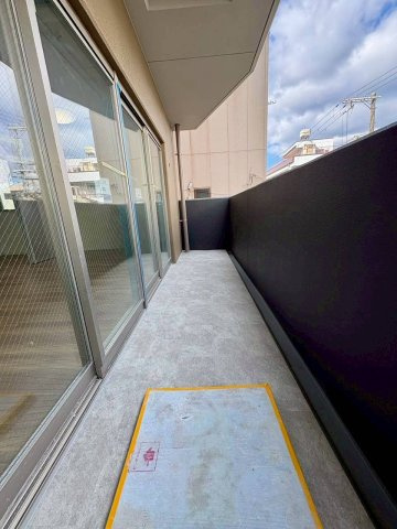 フォレスタ櫻のバルコニー