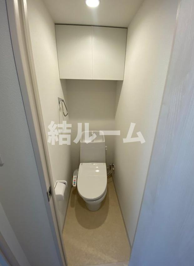 板橋区向原１丁目の賃貸マンションのトイレ