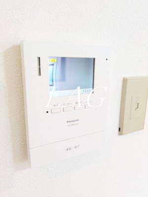 【セキュリティ】 | 東信ハイツ | モニター付きインターフォンです。