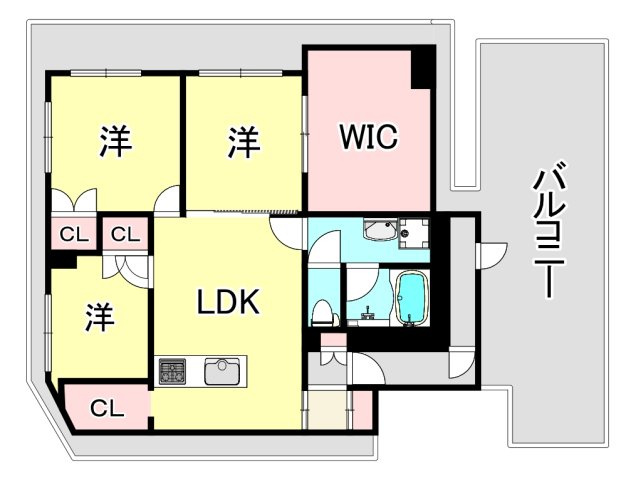 生玉パークハイツの間取り