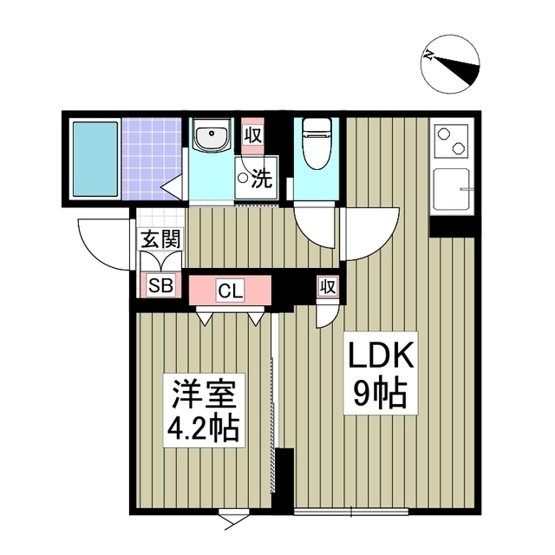 【間取り】 | ルネコート西新宿五丁目Ⅲ