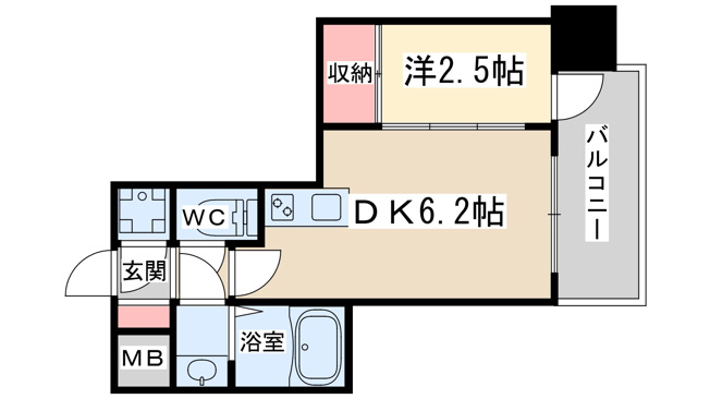 【間取り】 | セレニテ天六ミラク