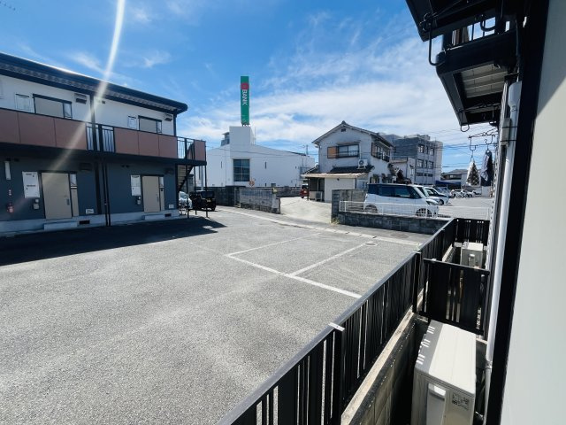 セントラル総社　A棟の駐車場