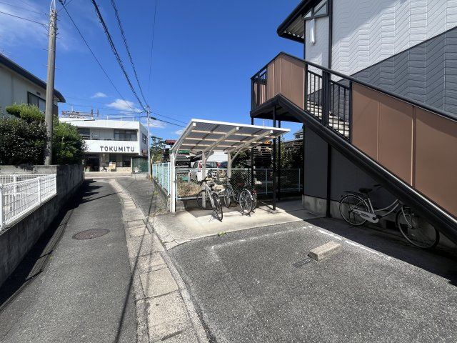 セントラル総社　A棟の駐車場