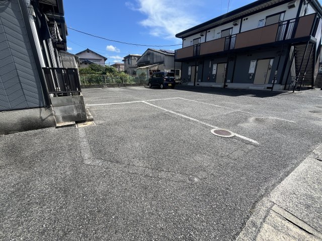 セントラル総社　A棟の駐車場
