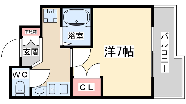 【間取り】 | ラナップスクエア天満プライム