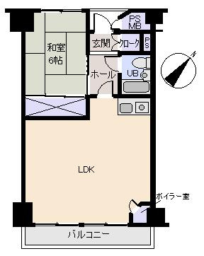 湯河原ロイヤルハイツの間取り