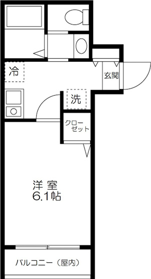 【間取り】 | MRMリバーサイド　15870