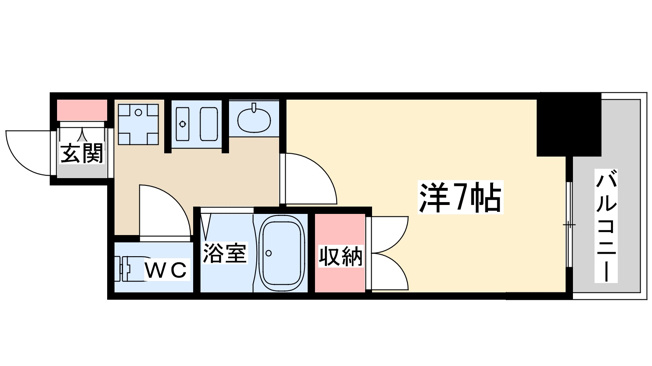 【間取り】 | ラナップスクエア天満プライム