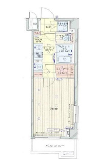 【間取り】 | ルーブル大鳥居伍番館 | 間取りです。