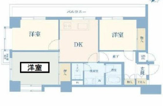 ライオンズマンション神楽坂第6の間取り